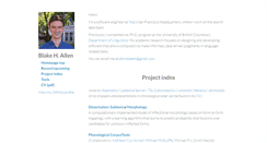 Desktop Screenshot of bhallen.com