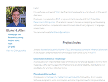 Tablet Screenshot of bhallen.com